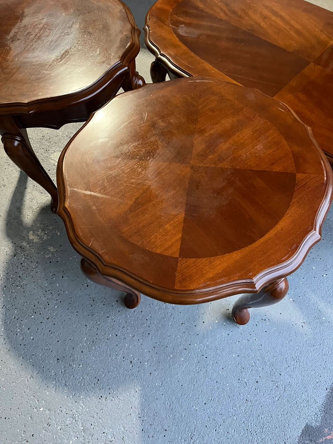 Wood Coffee & End Table Set - photo 5