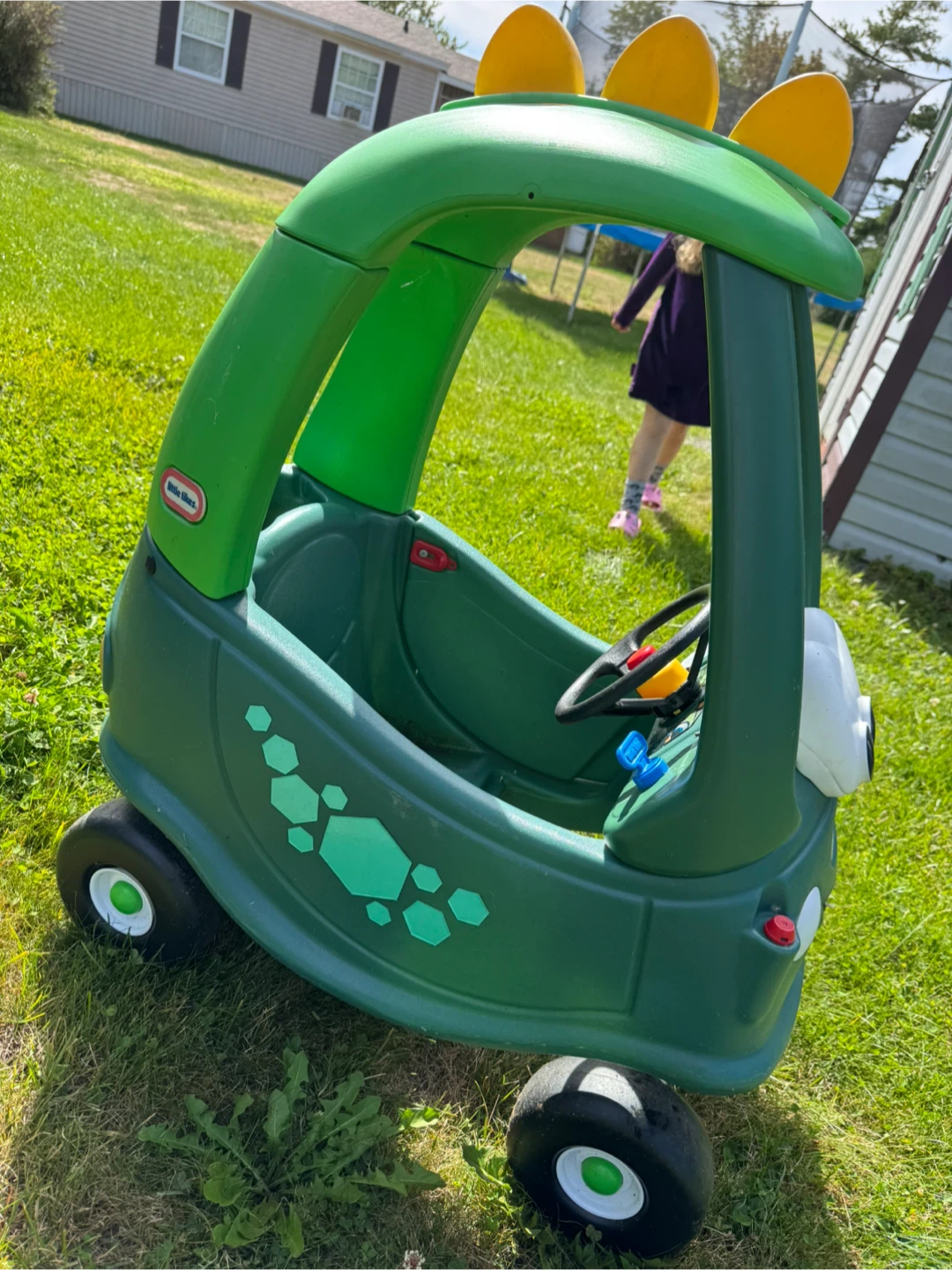 Little Tikes Cozy Coupe Dino Ride-On Car - photo 3