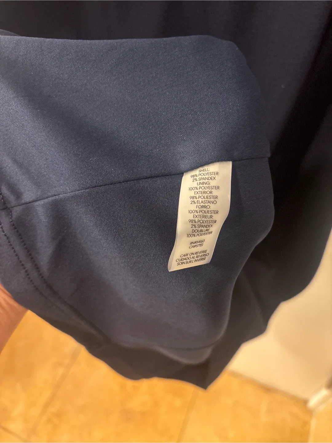 Karl Lagerfeld Paris Navy Blue Dress Size  14- New without tags image indicator(7)