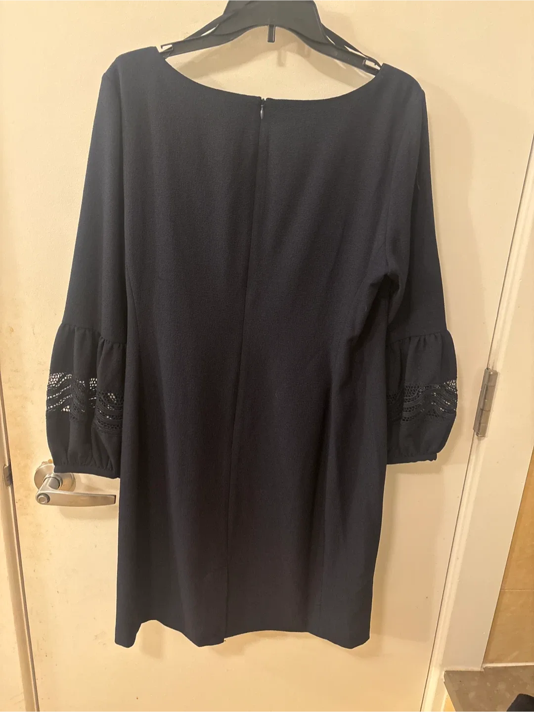 Karl Lagerfeld Paris Navy Blue Dress Size  14- New without tags image indicator(4)