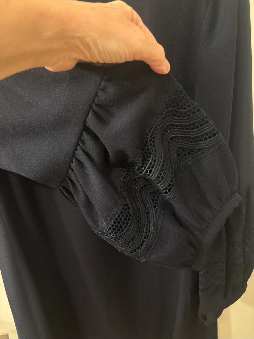 Karl Lagerfeld Paris Navy Blue Dress Size  14- New without tags image indicator(3)