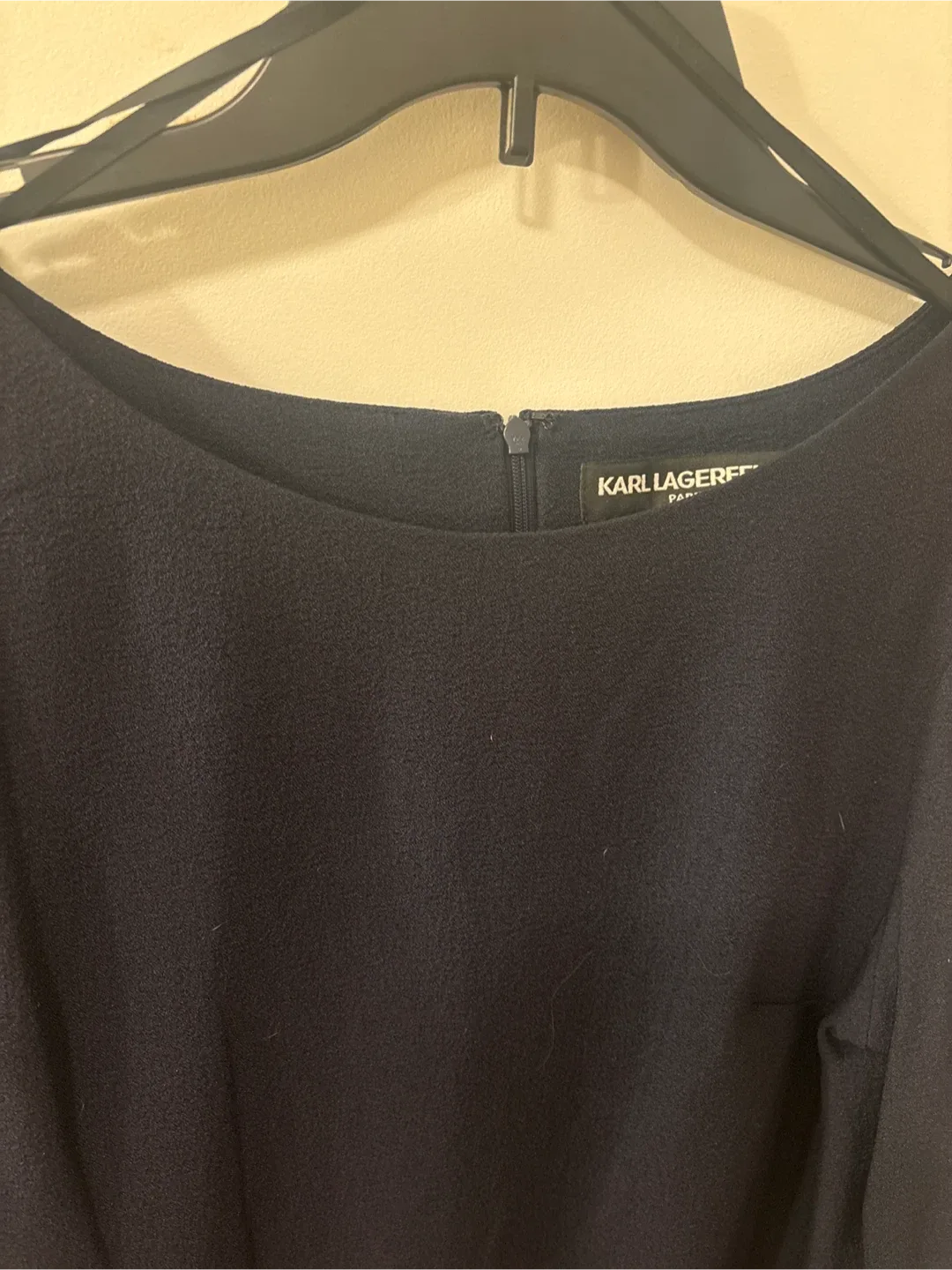 Karl Lagerfeld Paris Navy Blue Dress Size  14- New without tags image indicator(5)