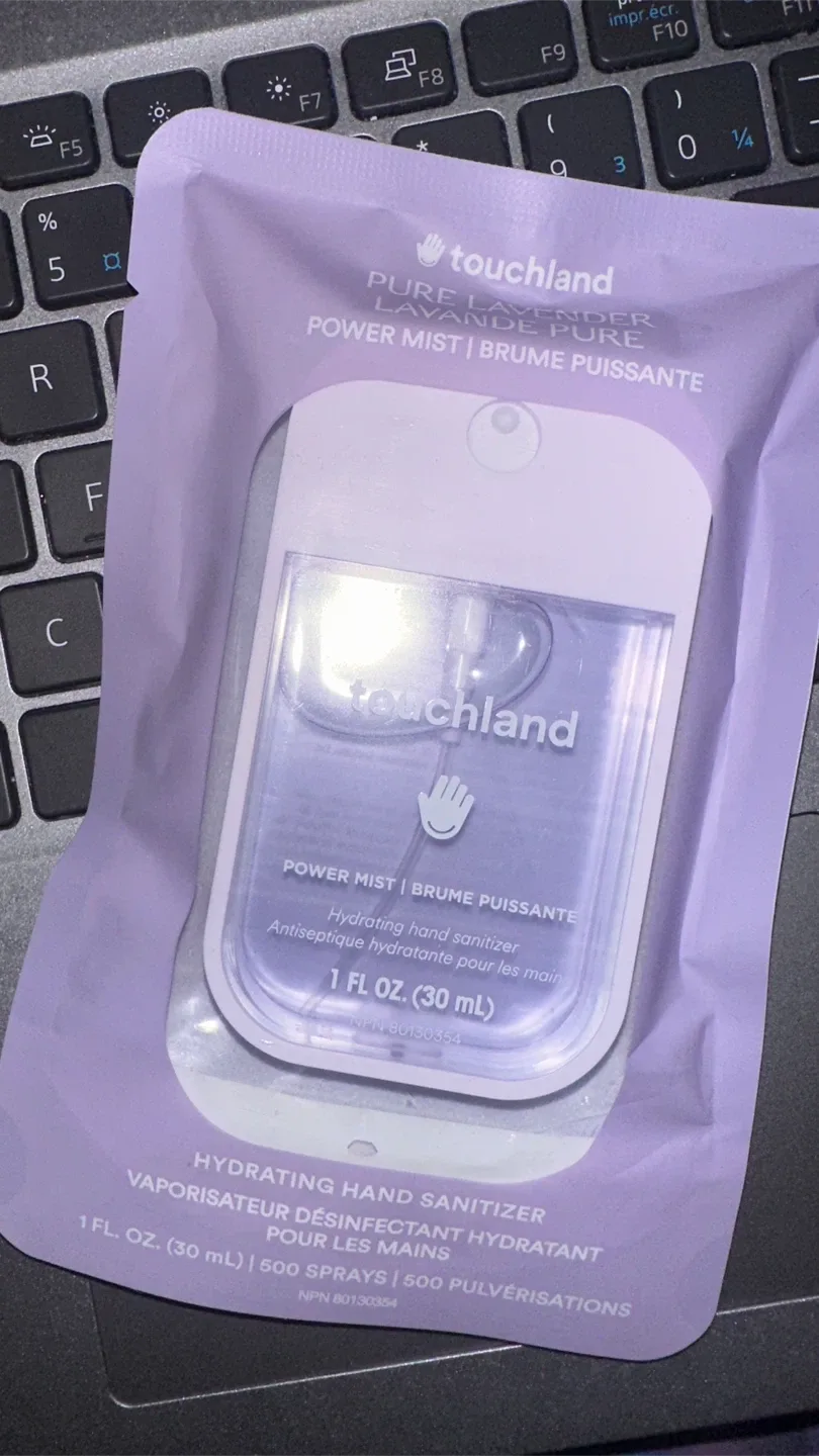 Touchland Pure Lavender Hand Sanitizer (1 fl oz) thumbnail
