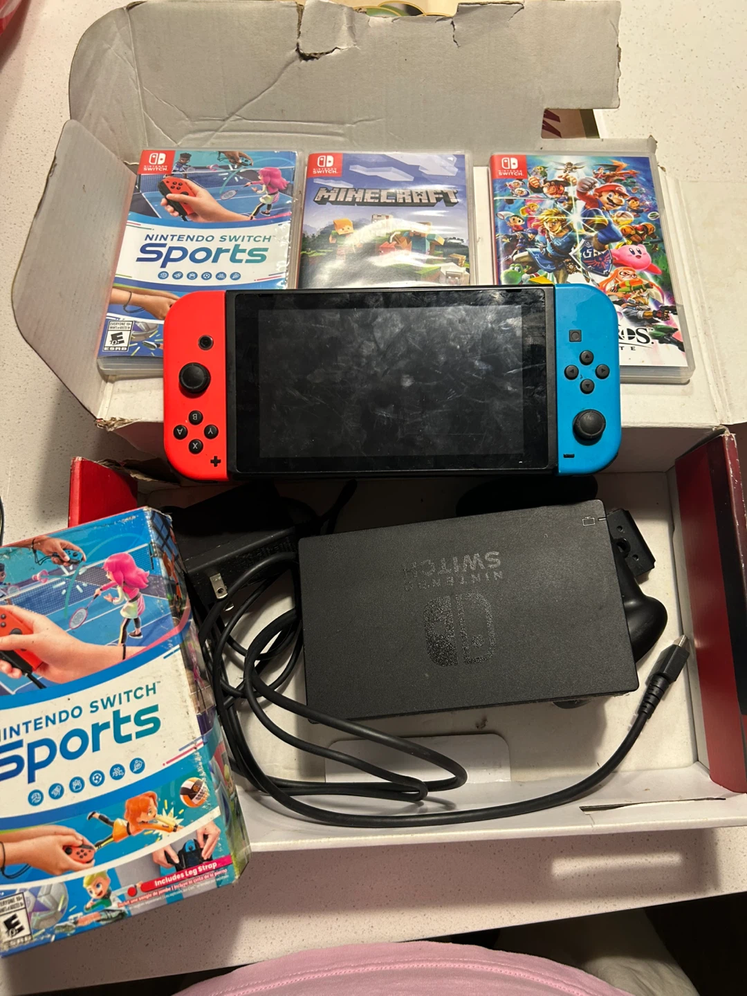 Nintendo Switch Bundle with Games - photo 2