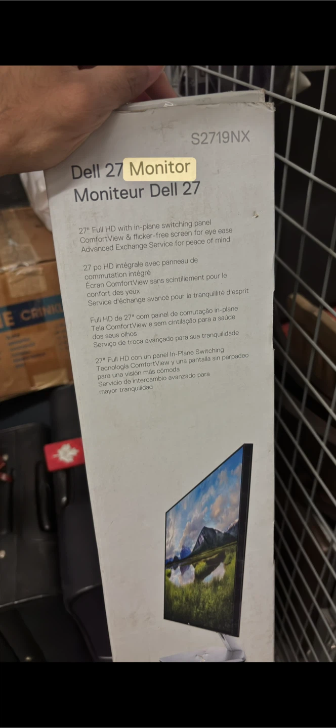 Dell S2719NX 27" Monitor - photo 3