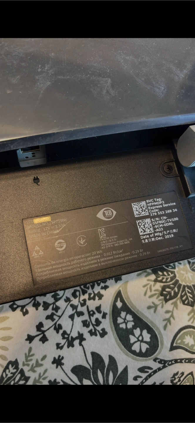 Dell S2719NX 27" Monitor - photo 2