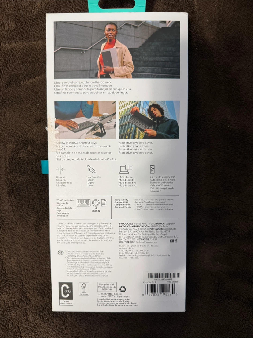 Logitech Keys To Go 2 Keyboard - photo 2