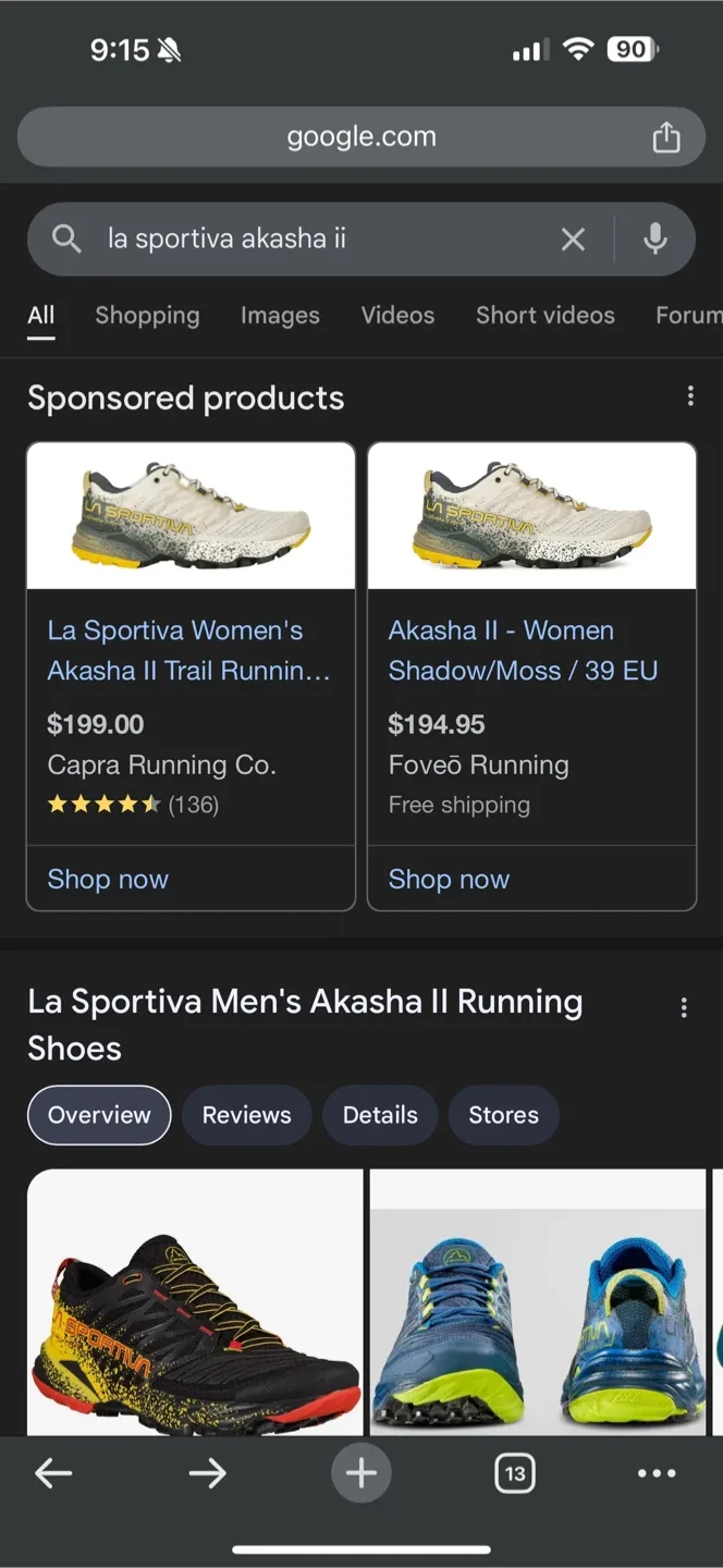 La Sportiva Akasha II mountain running shoes image indicator(6)