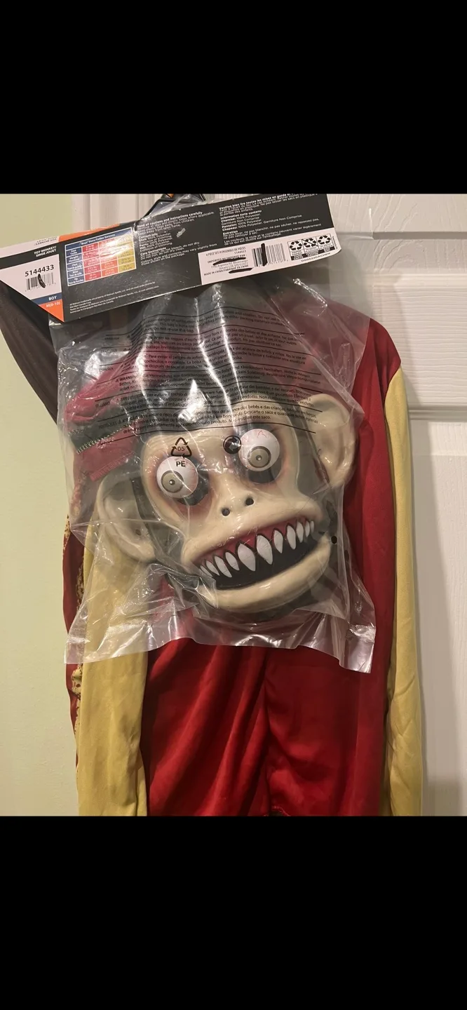 Toy Monkey Costume - Size Medium (8-10) image indicator(3)