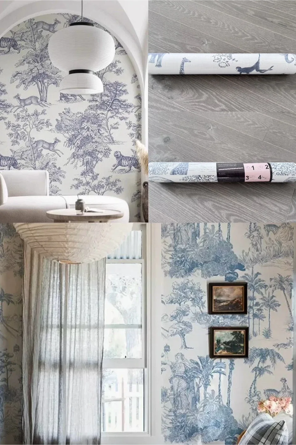 Brand New Self Adhesive Wallpaper Film Roll image indicator(2)