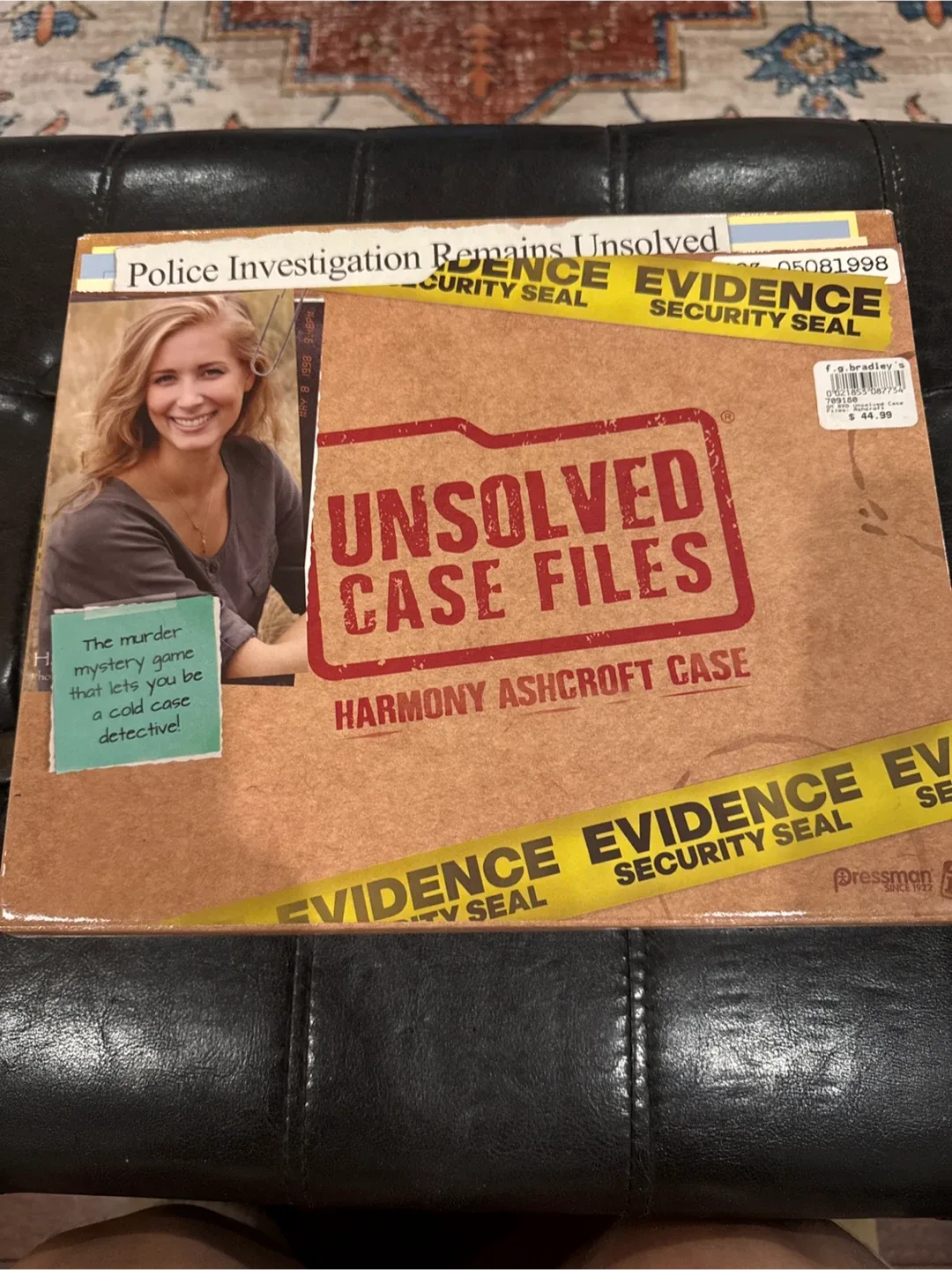 Unsolved Case Files: Harmony Ashcroft Murder Mystery Game thumbnail