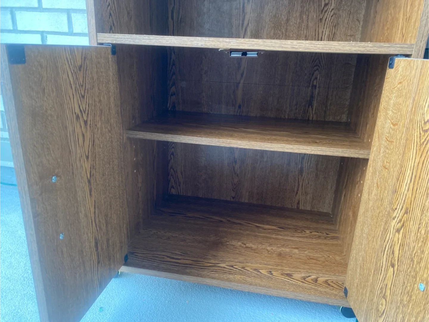 Wooden Cabinet with Doors image indicator(2)