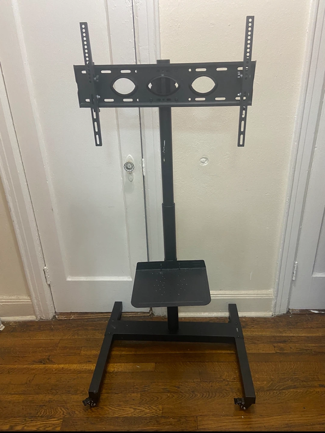Rolling TV Stand - Black