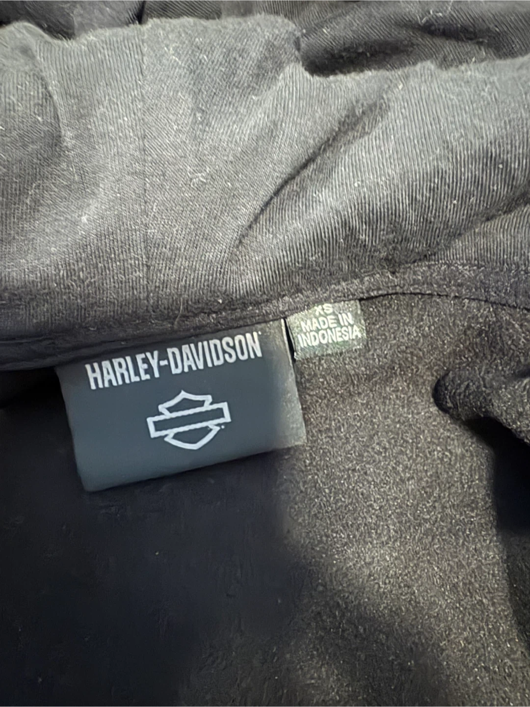 Harley-Davidson Black Leather Jacket XS - photo 4