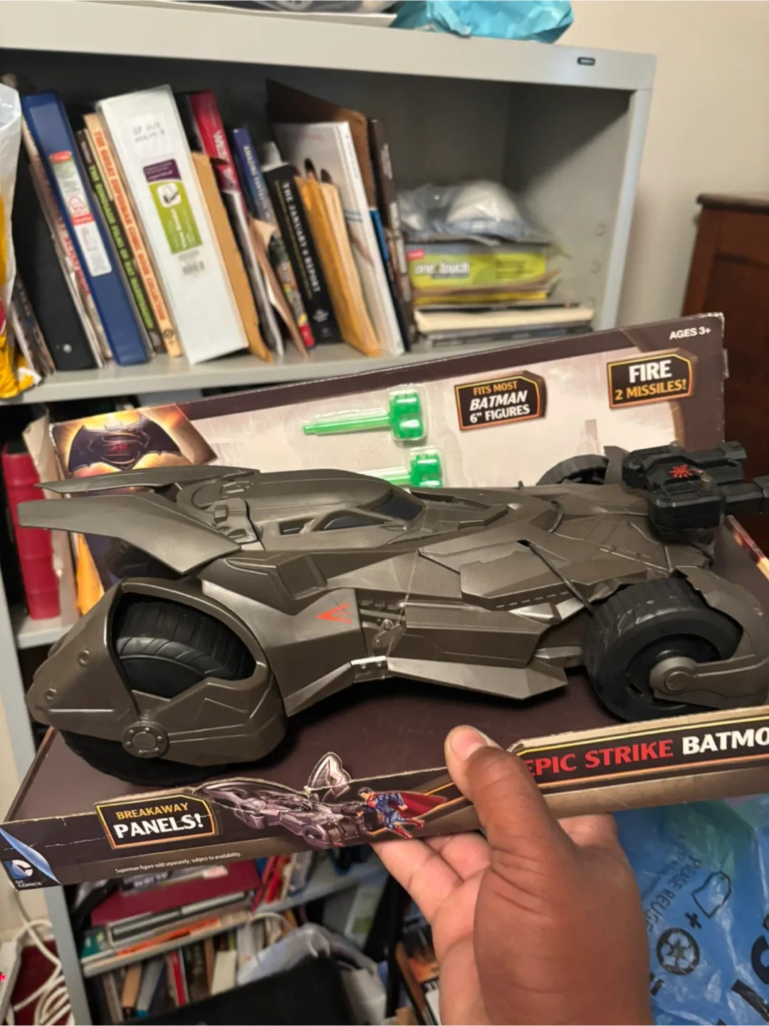 Epic Strike Batmobile with 2 Missiles image indicator(2)
