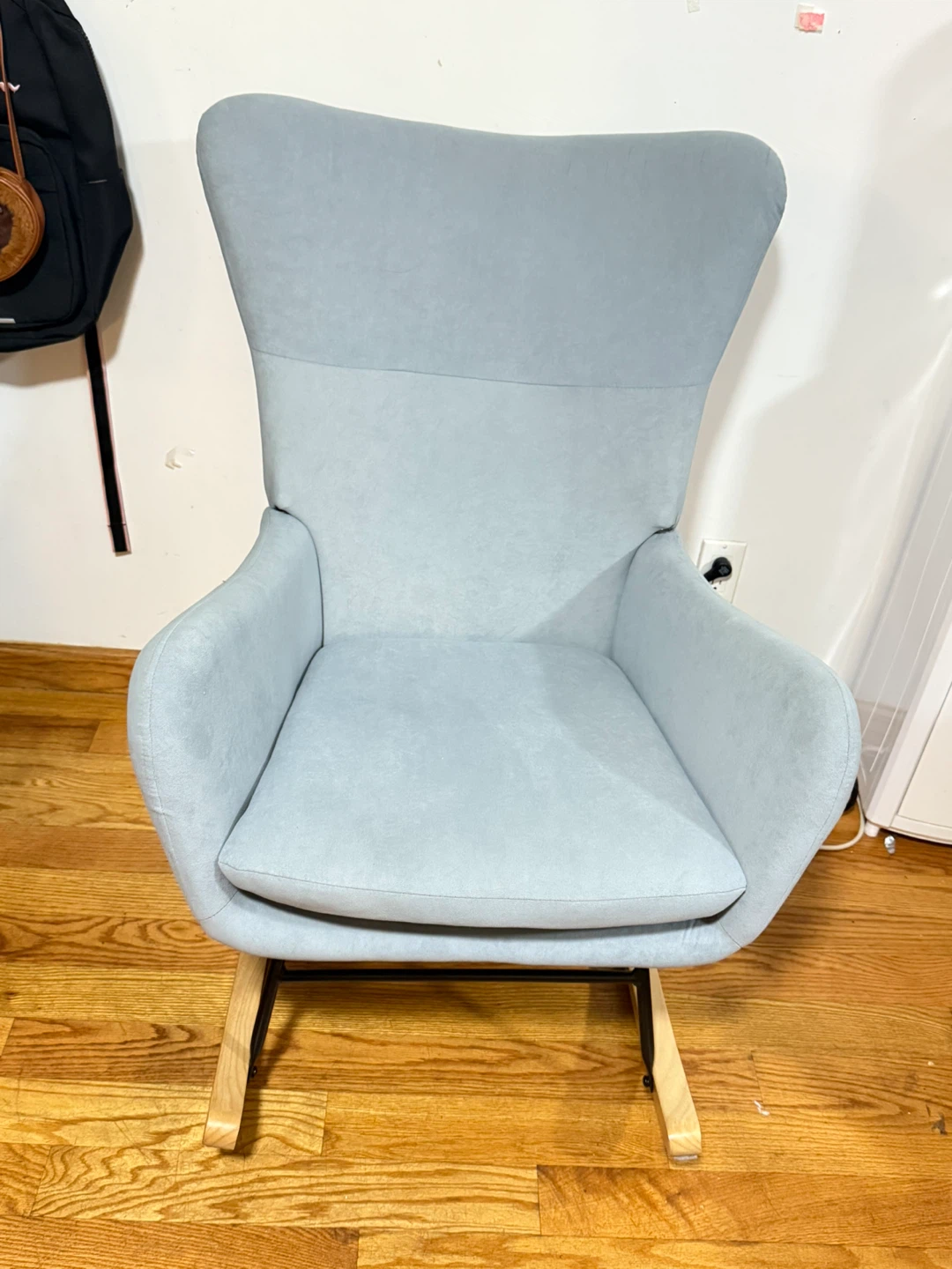 Light Blue Rocking Chair - Like New!