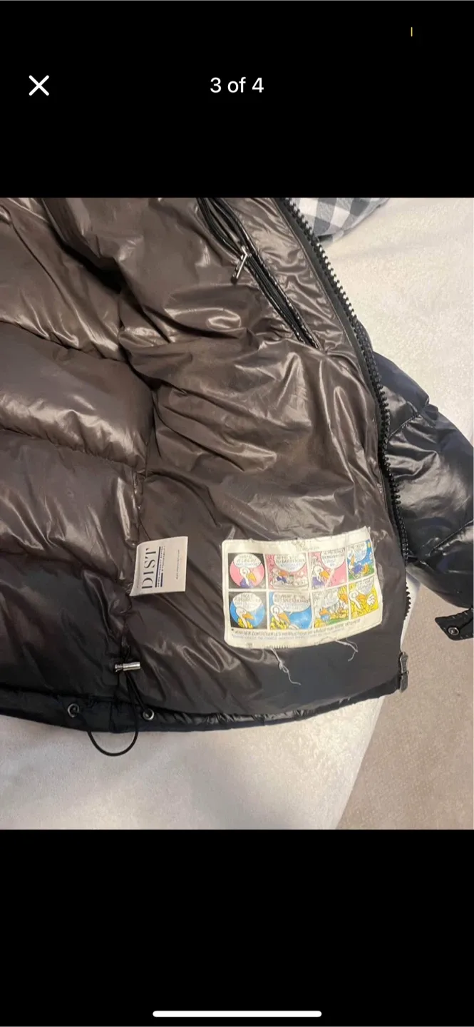 Moncler Black Puffer Jacket image indicator(3)