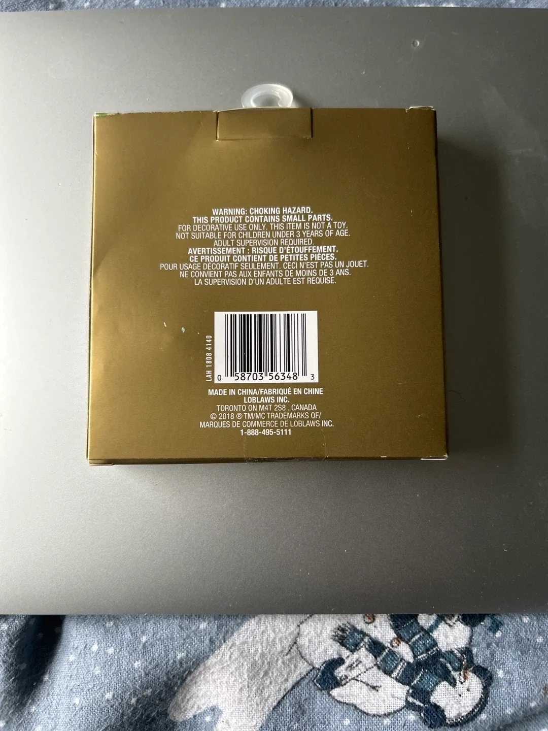 Life At Home Holiday Ornament - Letter N image indicator(2)