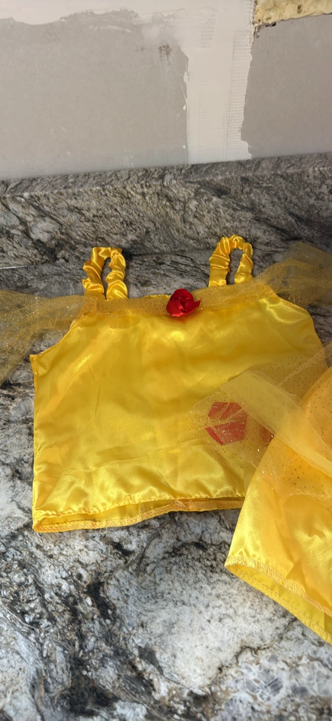 Belle Inspired Costume - Yellow size 4-6 year old - photo 2