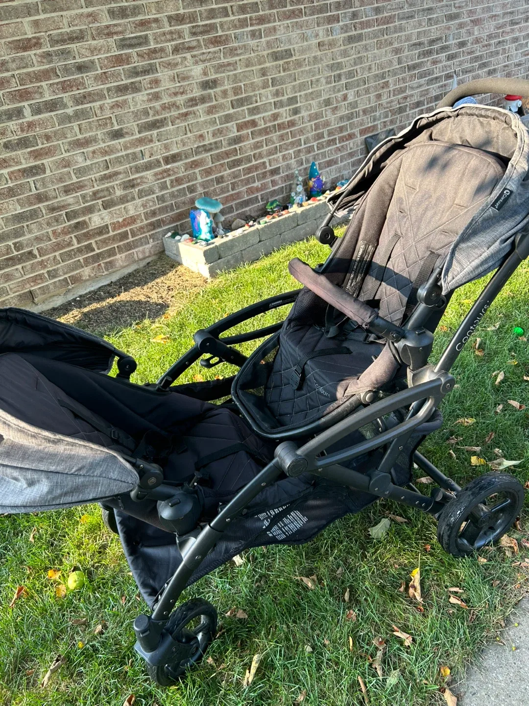 Contours Options Elite V2 Double Stroller - Graphite Gray image indicator(4)