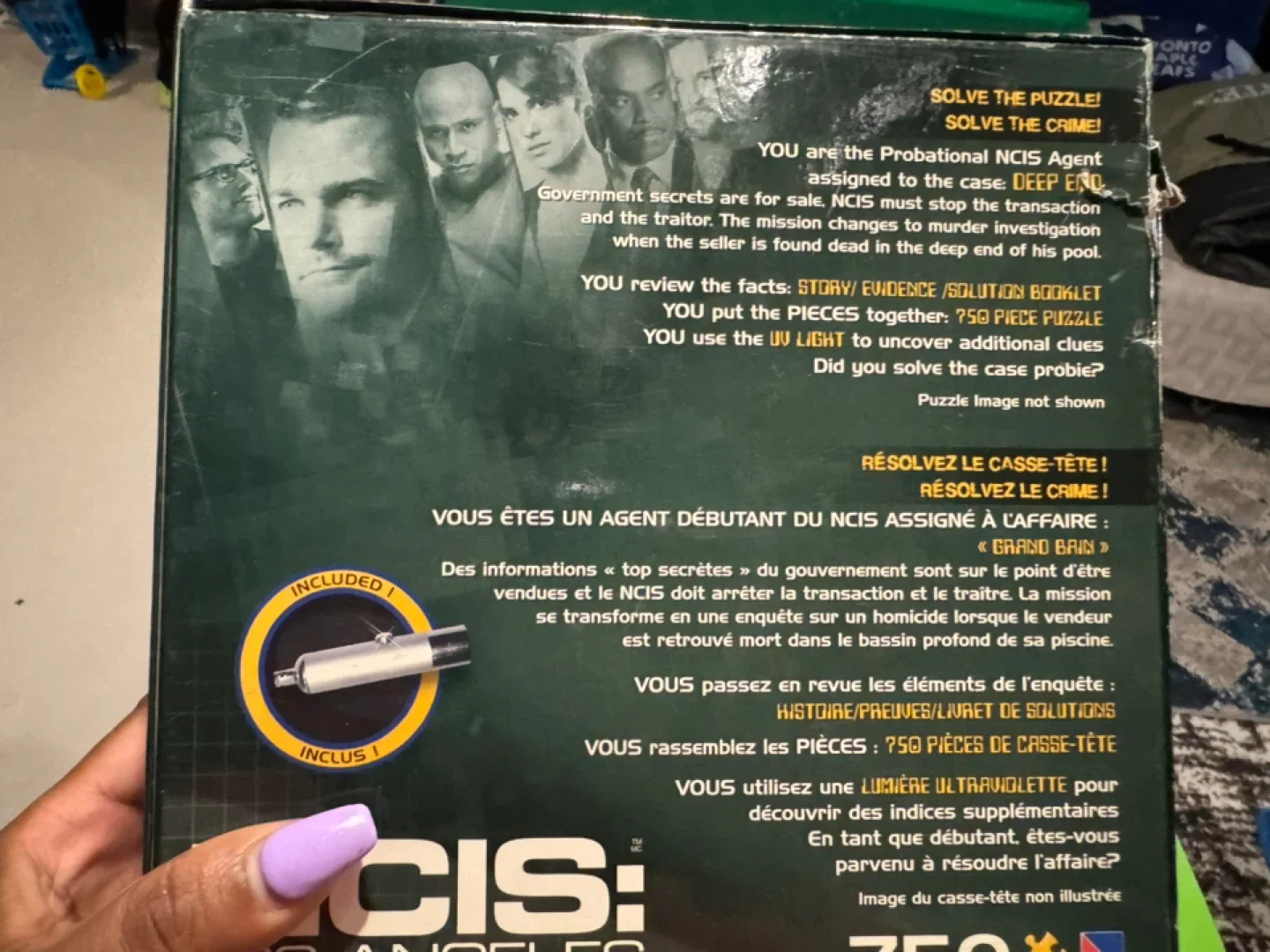 NCIS Los Angeles 750 Piece Puzzle image indicator(3)