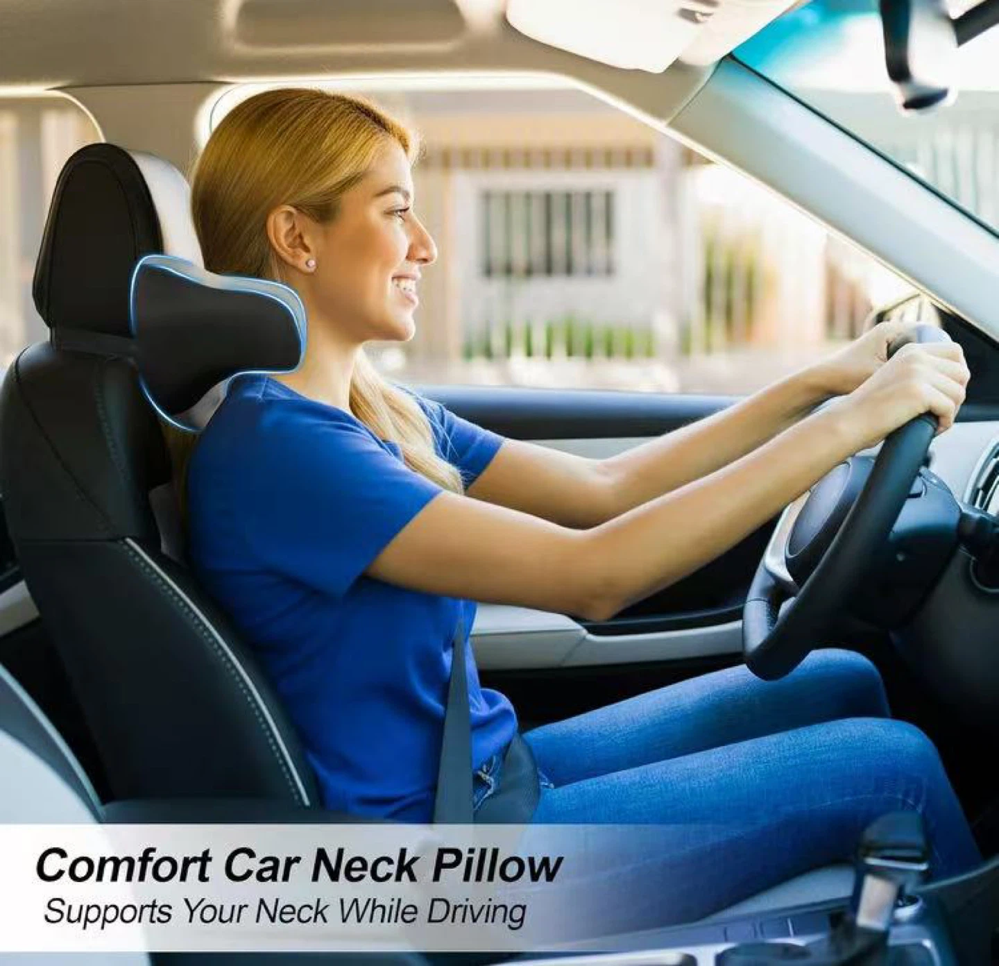 U-Shaped Car Neck Pillow - photo 3