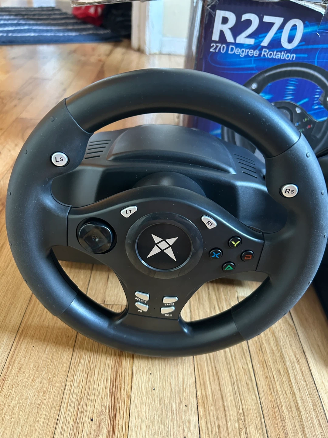 R270 Racing Wheel with Pedals - Like New! - photo 3