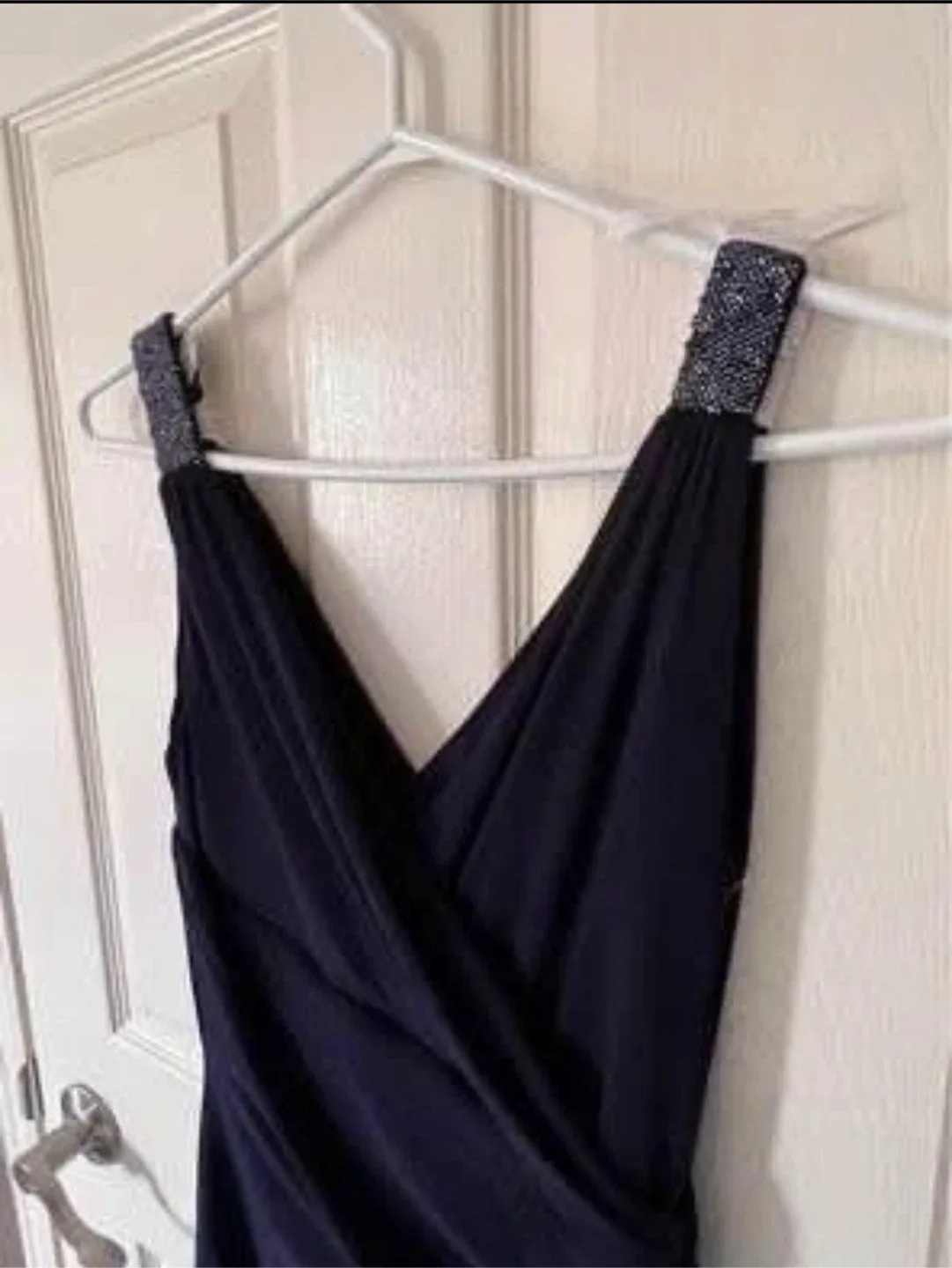 Ralph Lauren Navy Evening Gown Size 4 image indicator(2)