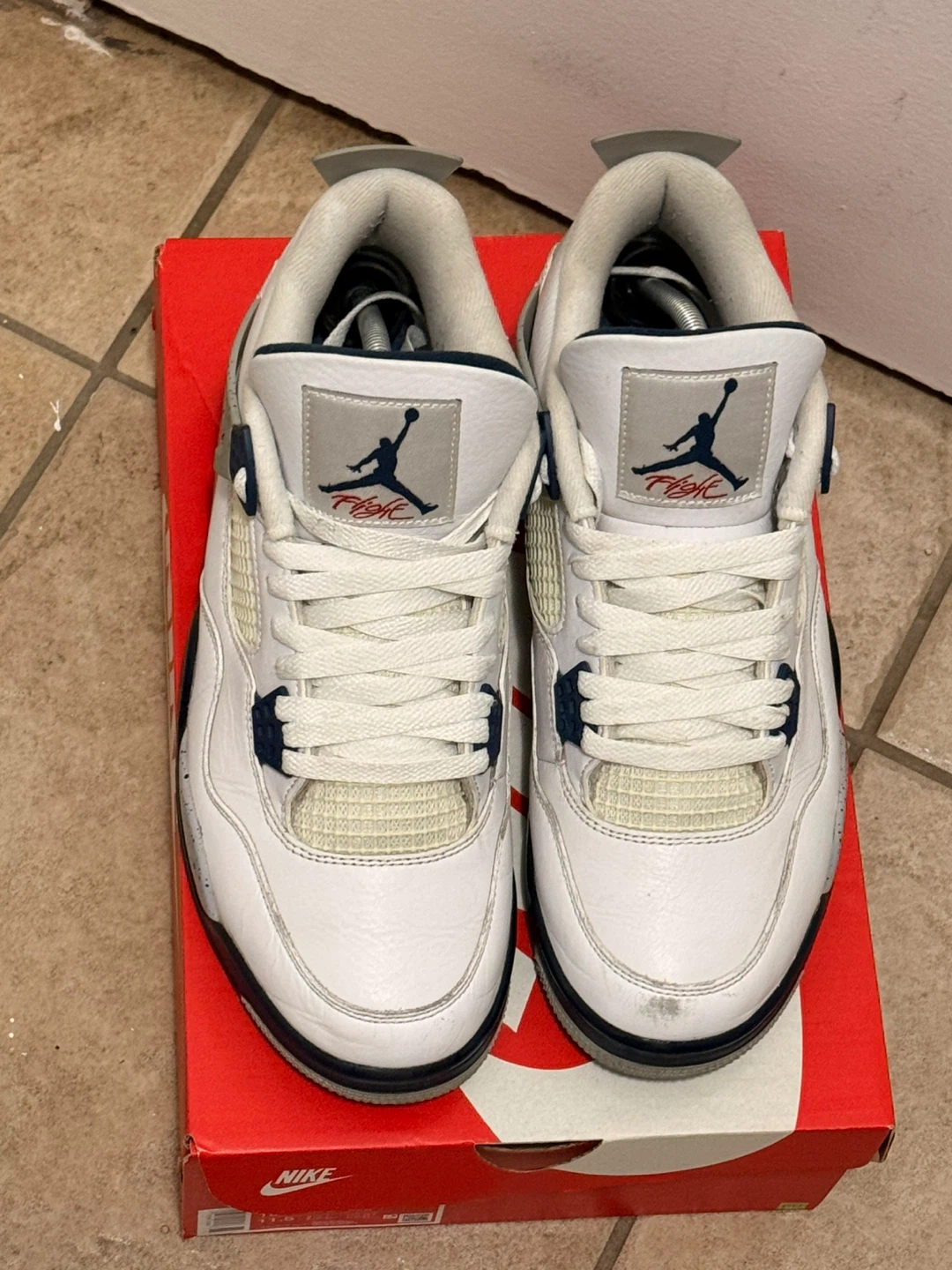 Air Jordan 4 Retro White Oreo - photo 4