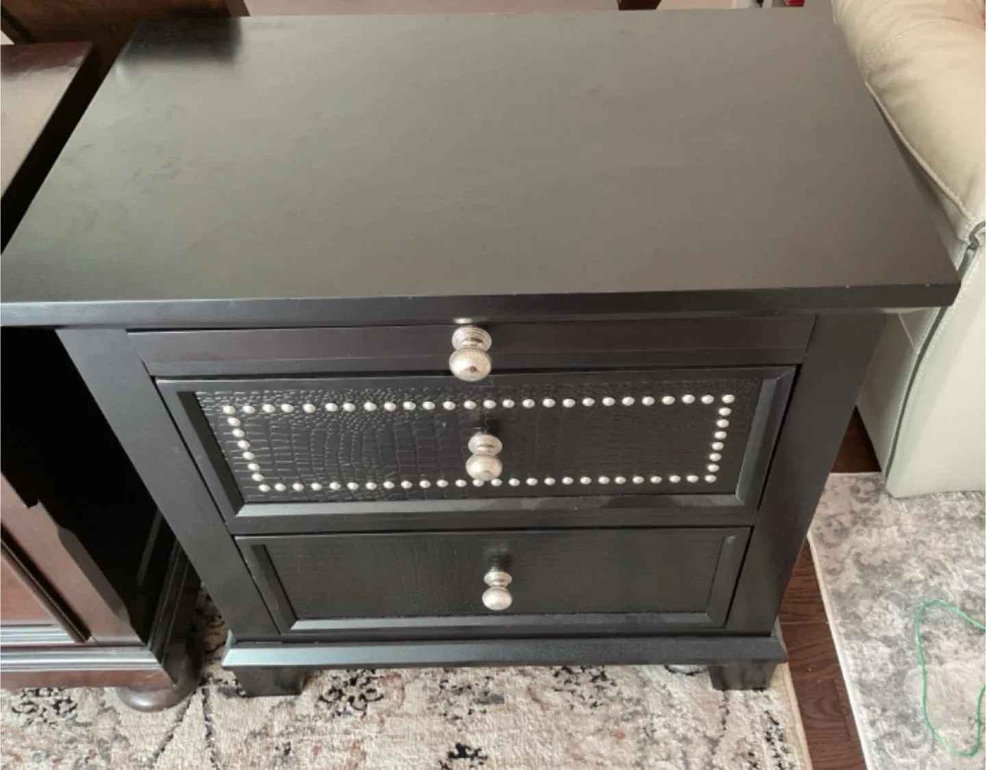 Black Nightstand