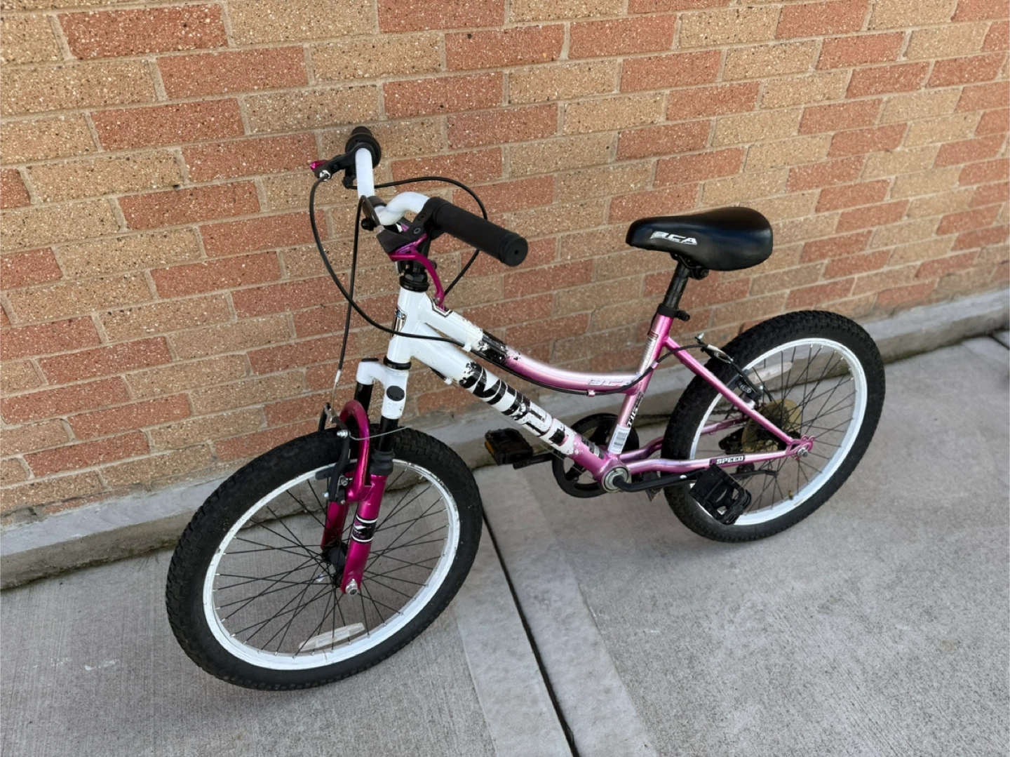 BCA Girl's Speed Bike - Pink & White