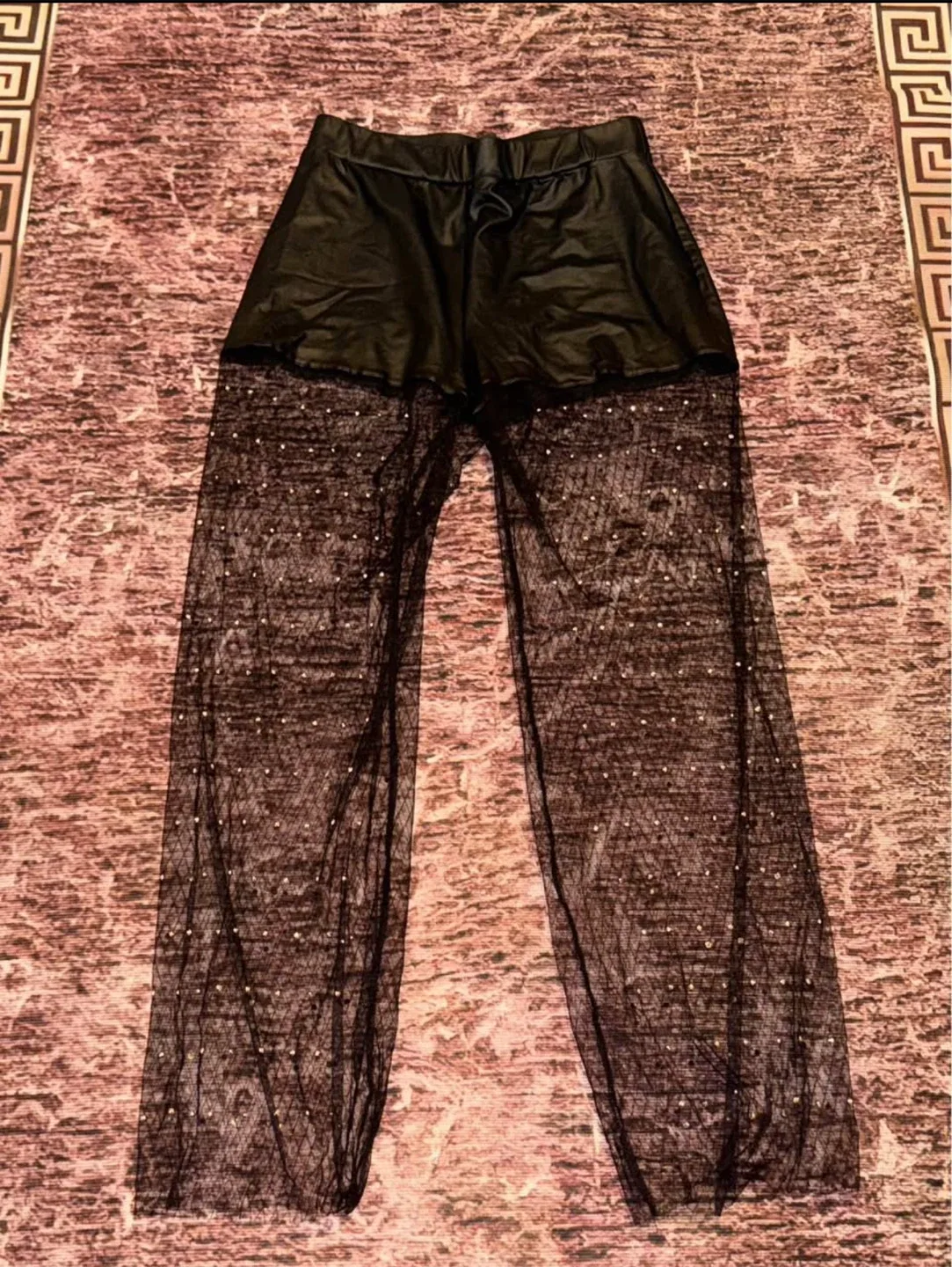 Black Mesh Pants thumbnail