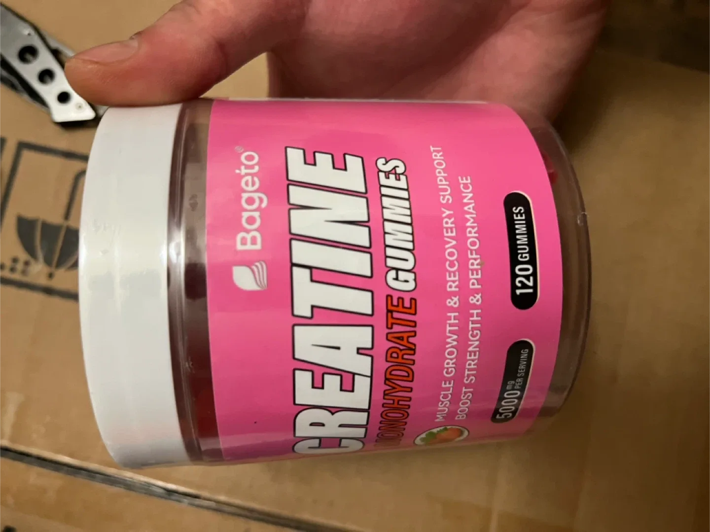 Bageto Creatine Monohydrate Gummies - 120 Gummies