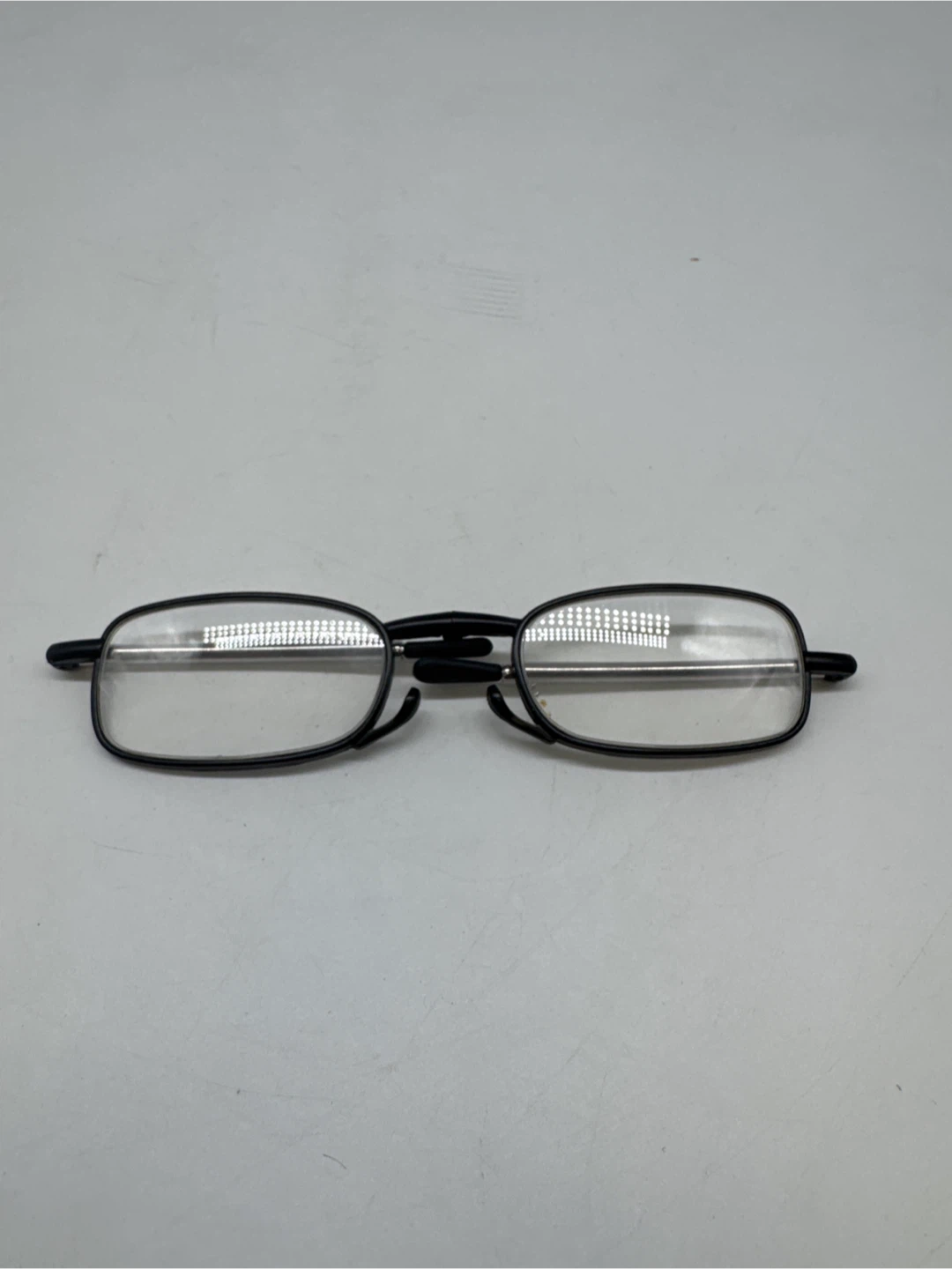 Folding Reading Glasses with Case – Black Frame,