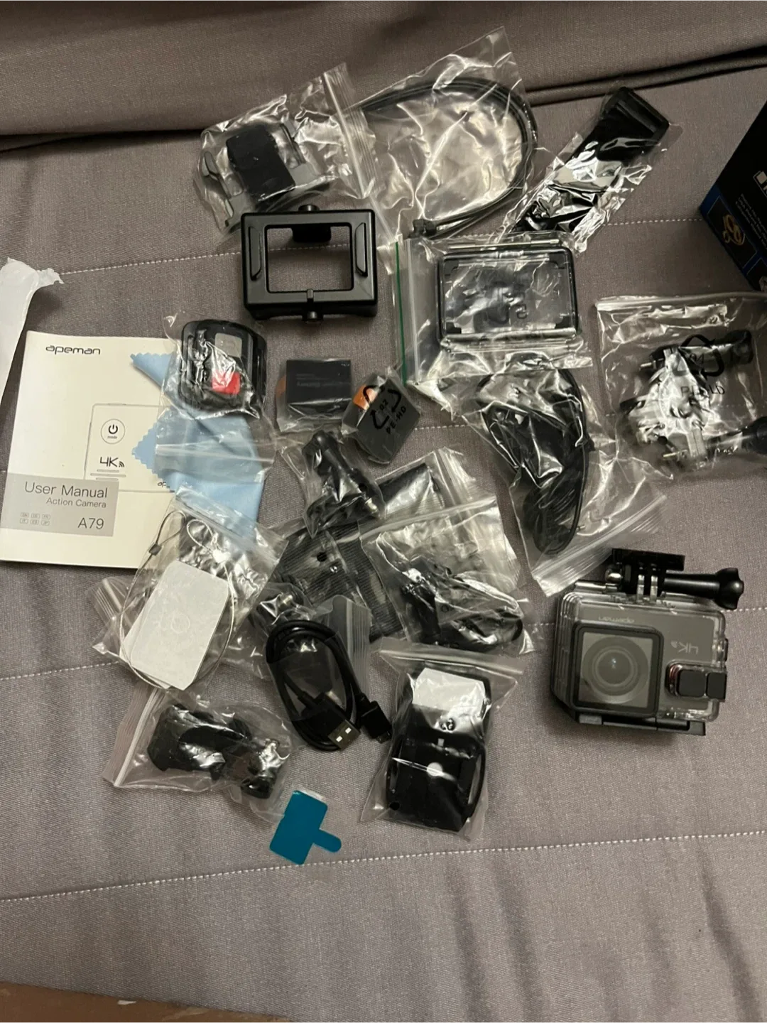 Epeman 4K Action Camera with Accessories