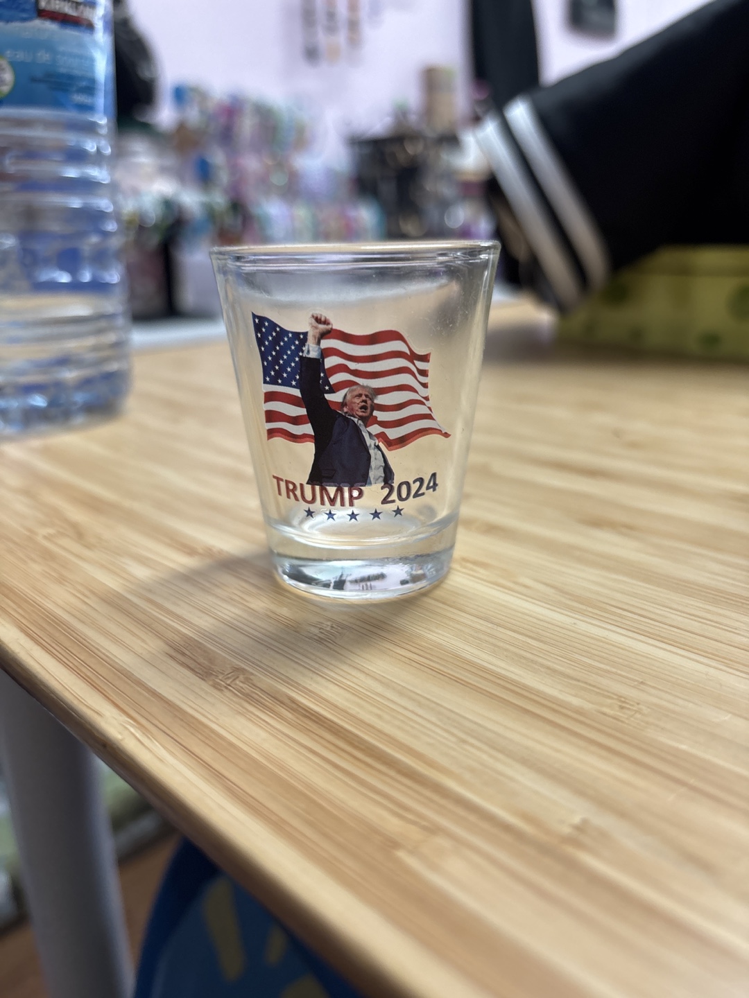 Donald Trump shot glass