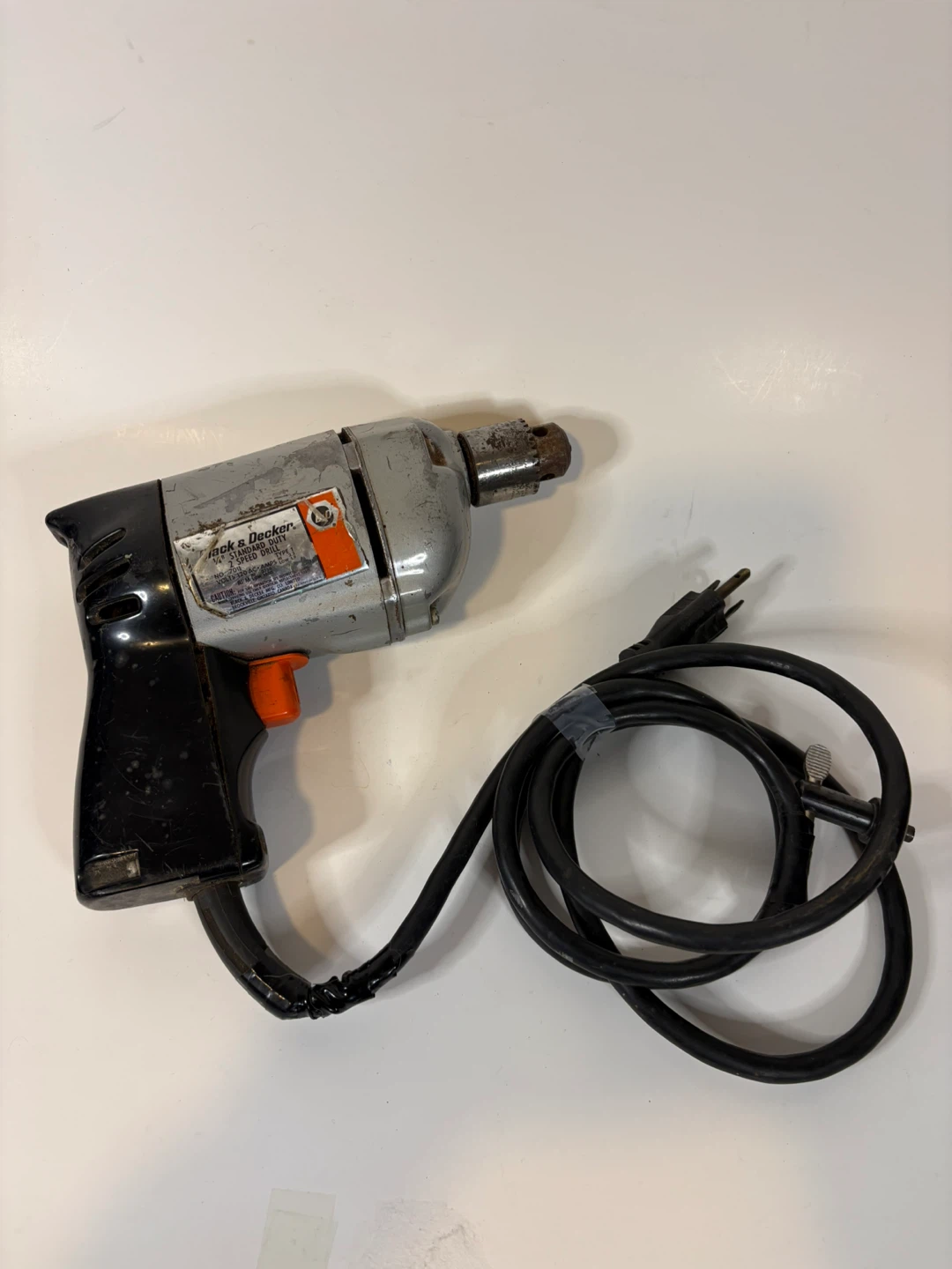 Black & Decker 1/4" Standard Duty 2-Speed Drill