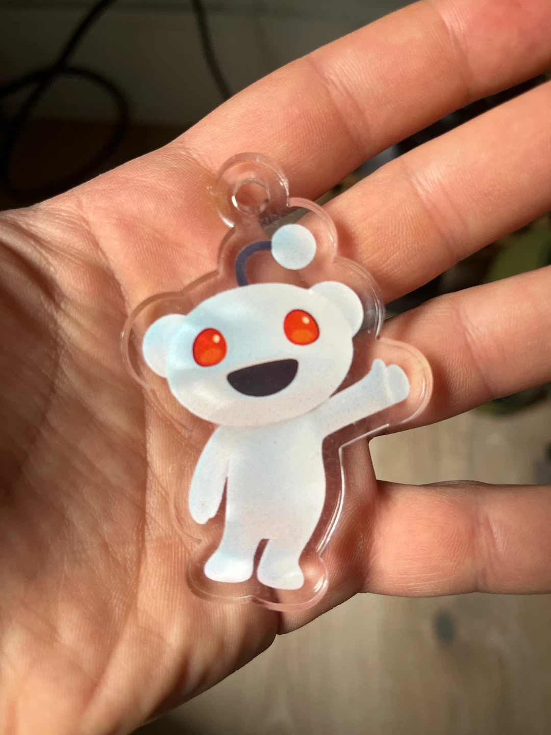 Reddit Snoo Keychain