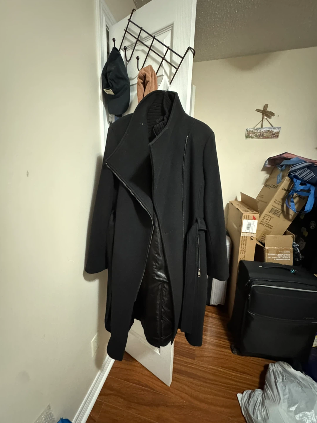 Calvin Klein Black XL Coat