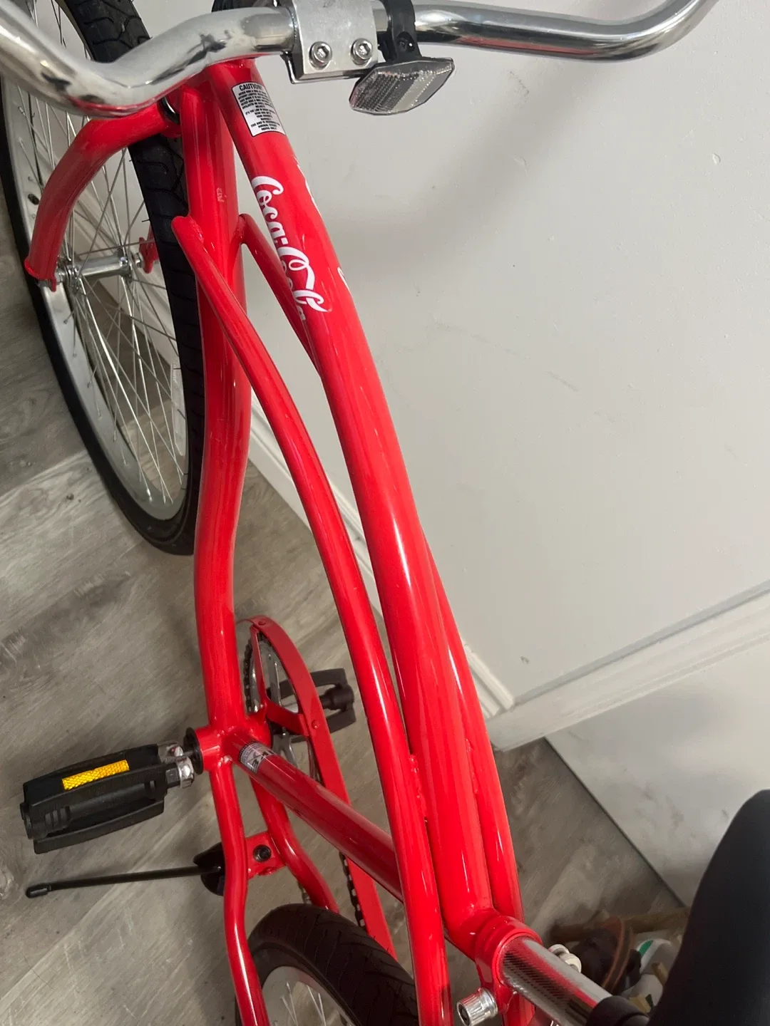 Coca-Cola Red Cruiser Bike image indicator(4)