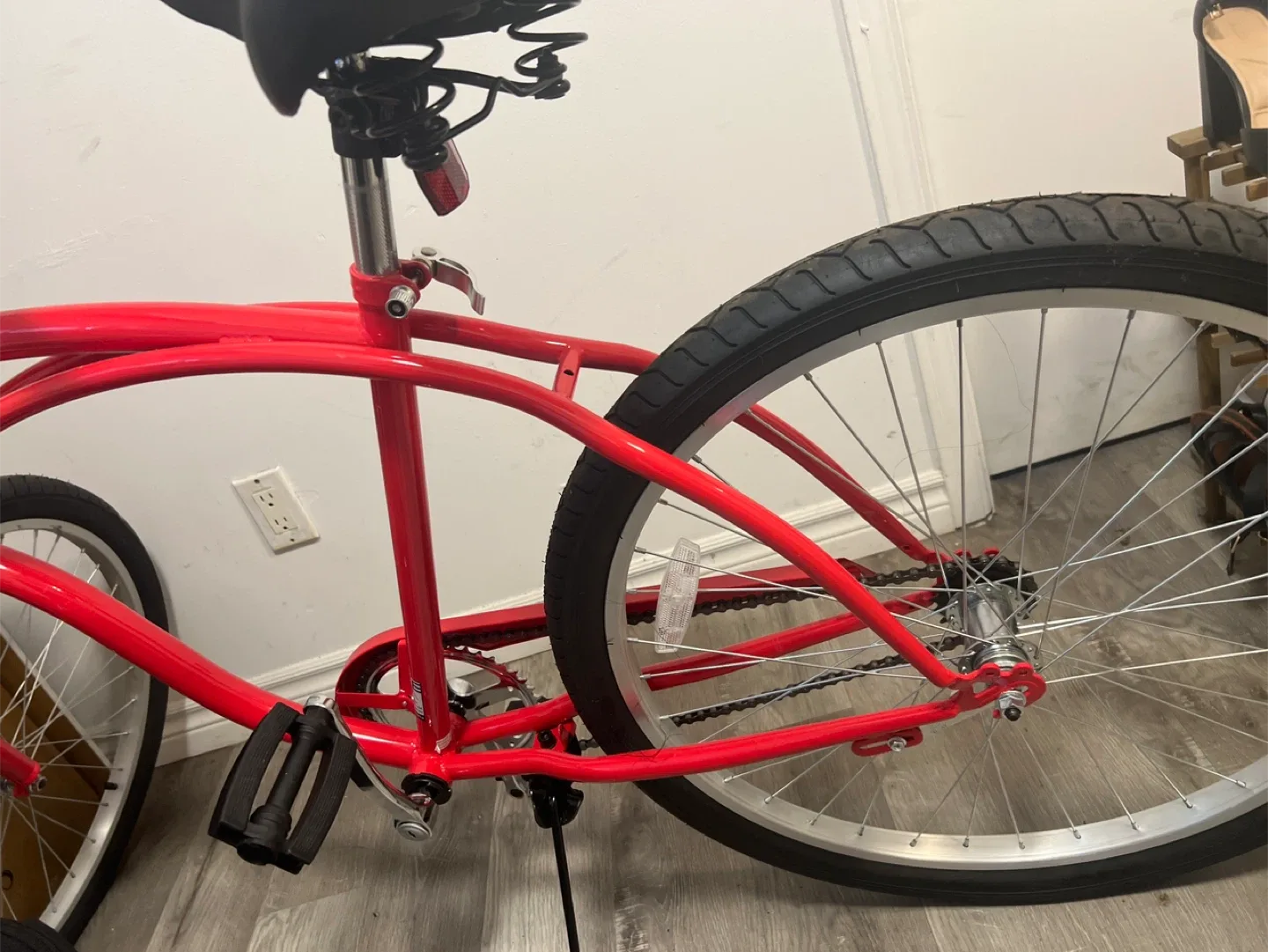Coca-Cola Red Cruiser Bike