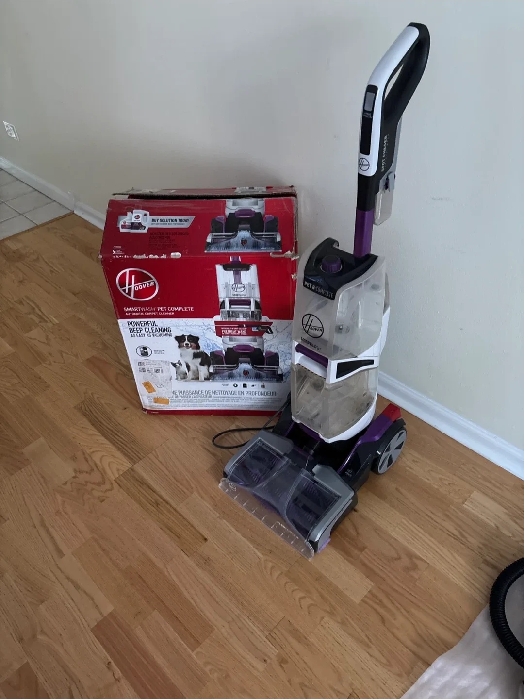 Hoover SmartWash Pet Complete Carpet Cleaner thumbnail