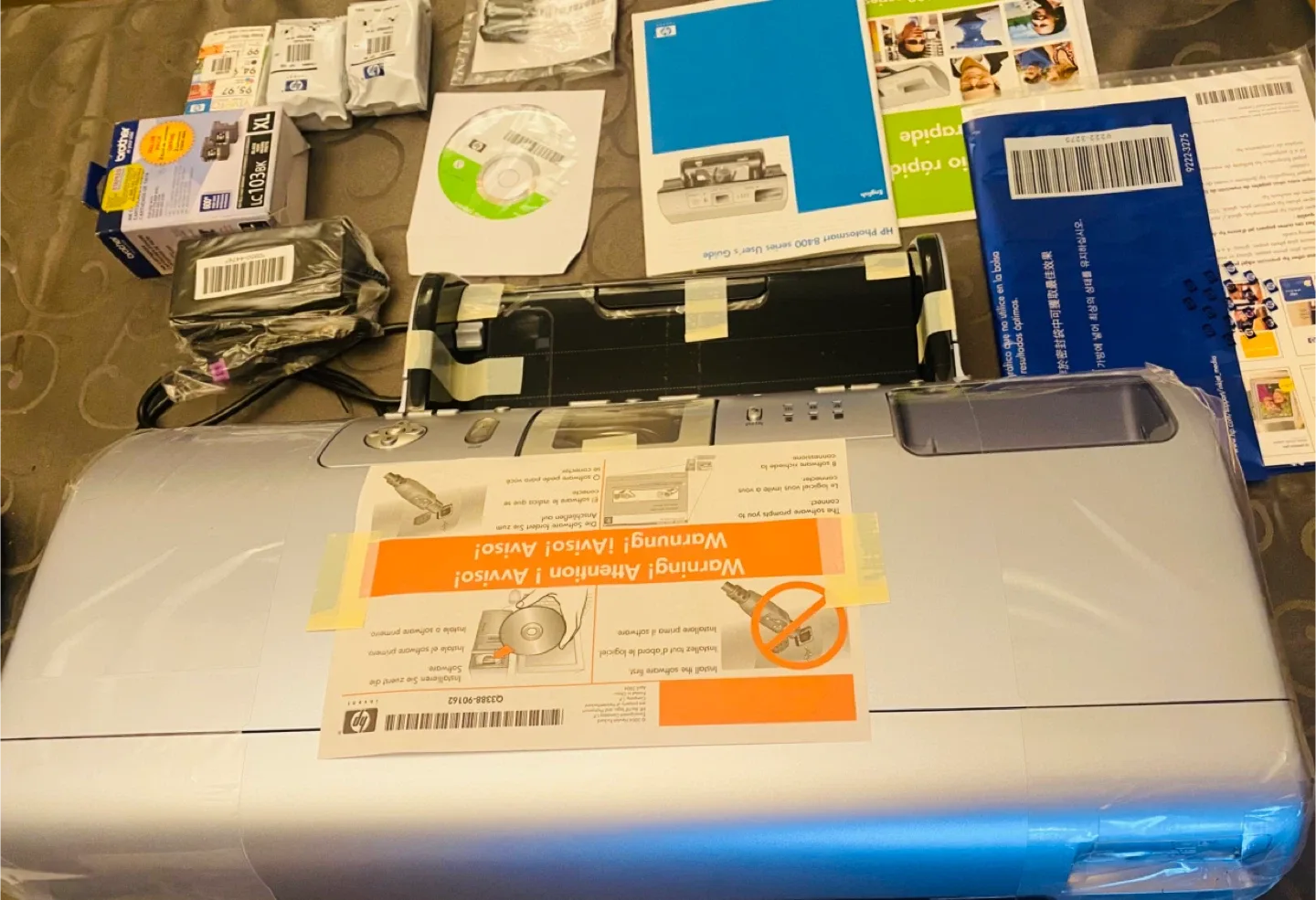 HP Photosmart 8450 Printer image indicator(4)