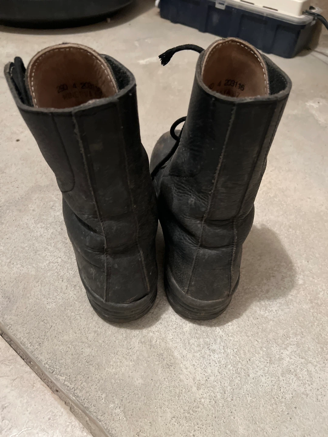 Black Minerva Leather Boots - photo 2