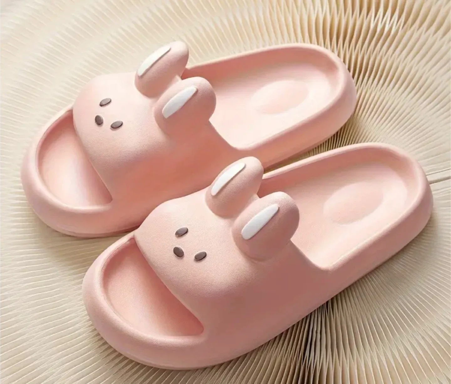 Pink Bunny Slippers thumbnail