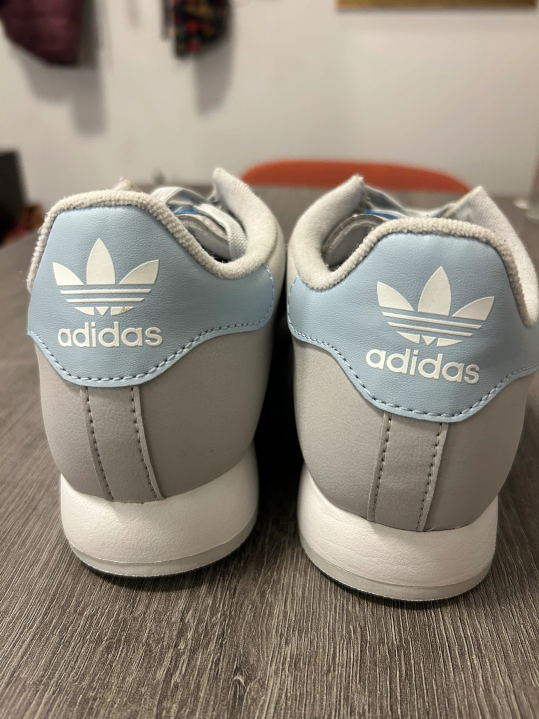 NEW Adidas Samoa Grey/Blue, Size 7 US - photo 3