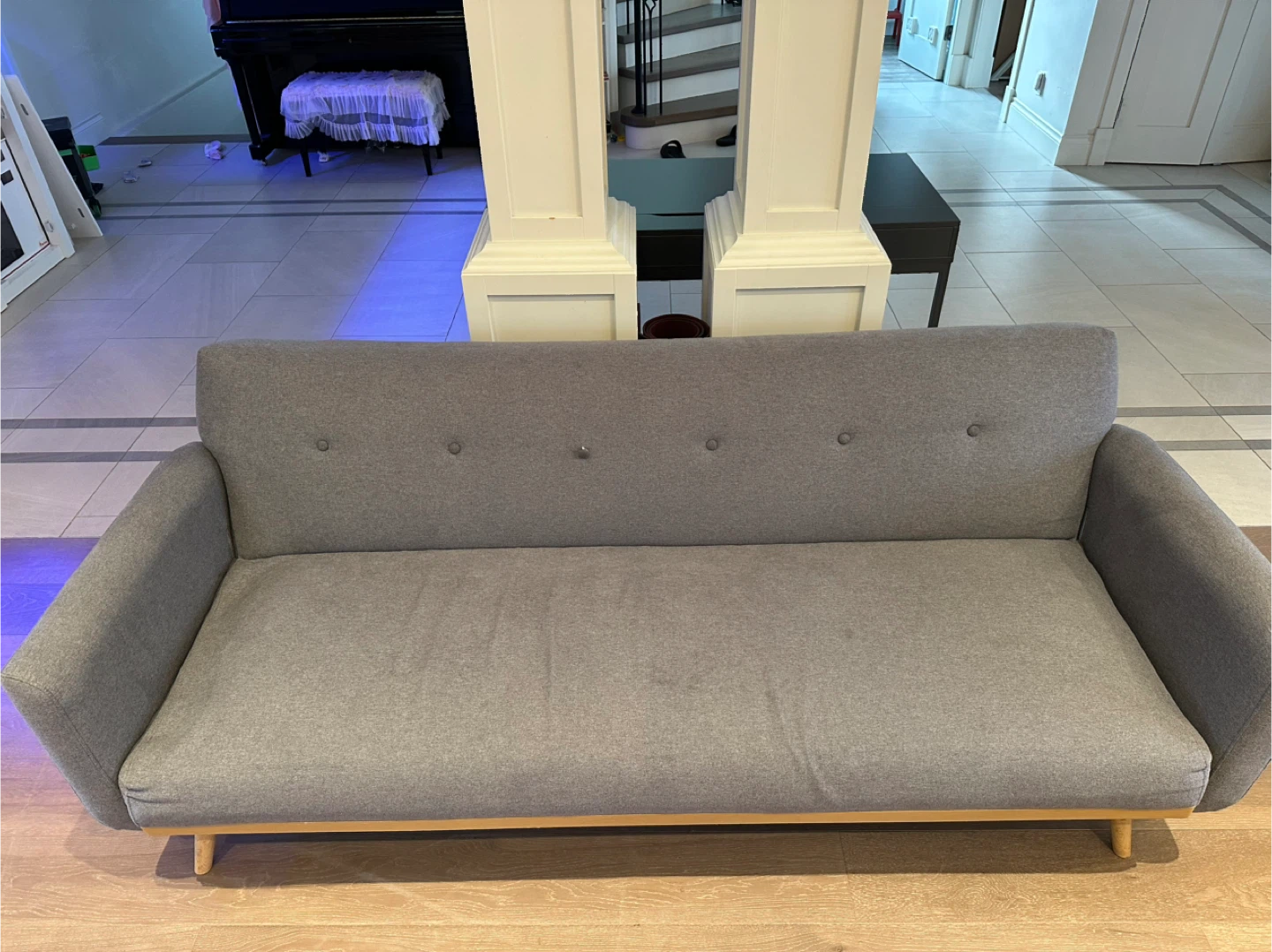 Grey Sofa bed - photo 2