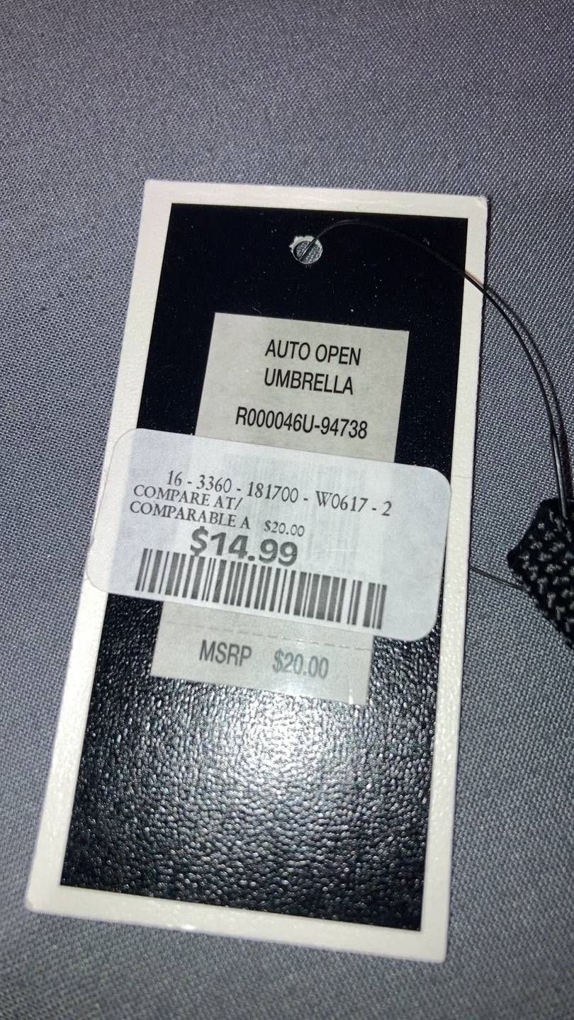 Juicy Couture Black Label Umbrella - New image indicator(3)