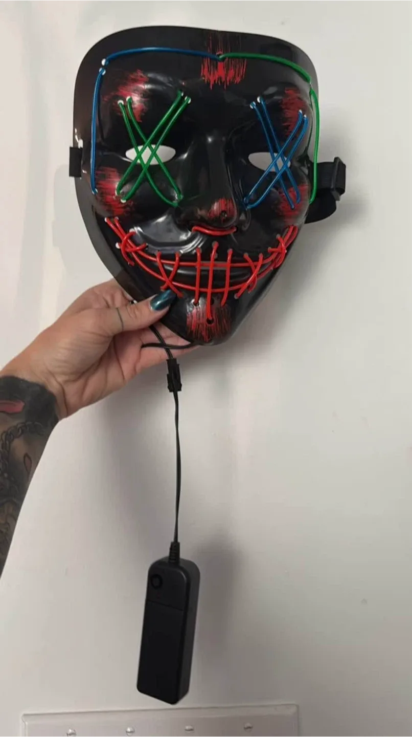 LED Purge Mask - Halloween Costume thumbnail