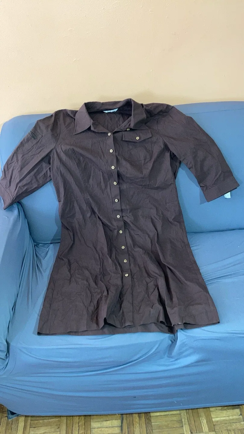 Shepherds Spanner Brown Dress Size 16 thumbnail